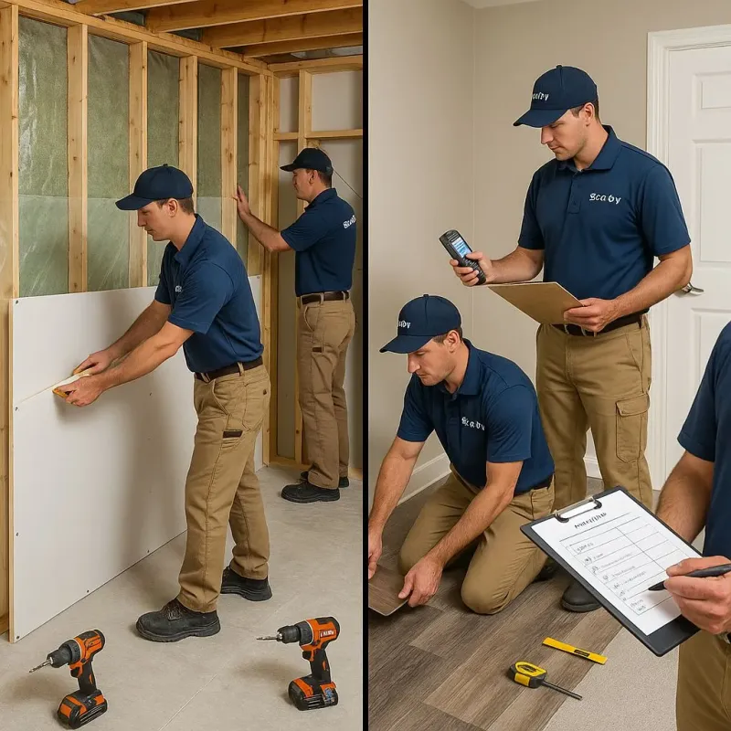 Repairs and Reconstruction process in Marlborough, MA